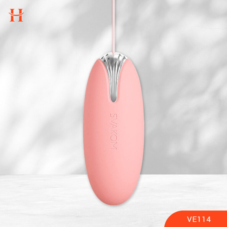 HappyWonderland_Svakom Elva Plus Pink App Controlled Vibration Bullet_VE114